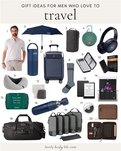 Men's Luxury Travel Accessories & Travel Gifts for Him 